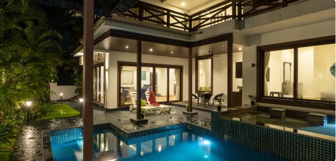 ELIVAAS INDAH - LUXURY 4 BHK VILLA WITH PRIVATE POOL